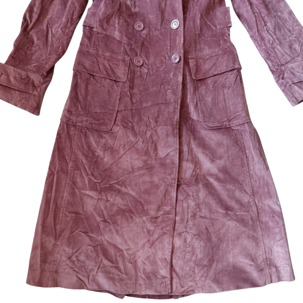 Kookai faux suede trench coat Size UK 14  FR 42 EURO 40 RRP £180