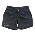 My Store black Columbia Omni-Shield water-repellent hiking shorts with button closure and belt loops
