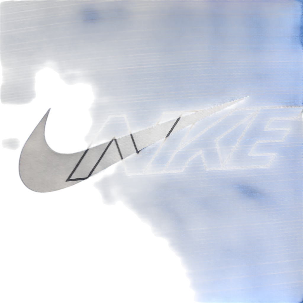 Nike Dri Fit T Shirt Blue Short Sleeve Logo Running Athletic Pullover