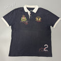 La Martina Polo Shirt Mens XXL Navy Short-Sleeve Cotton