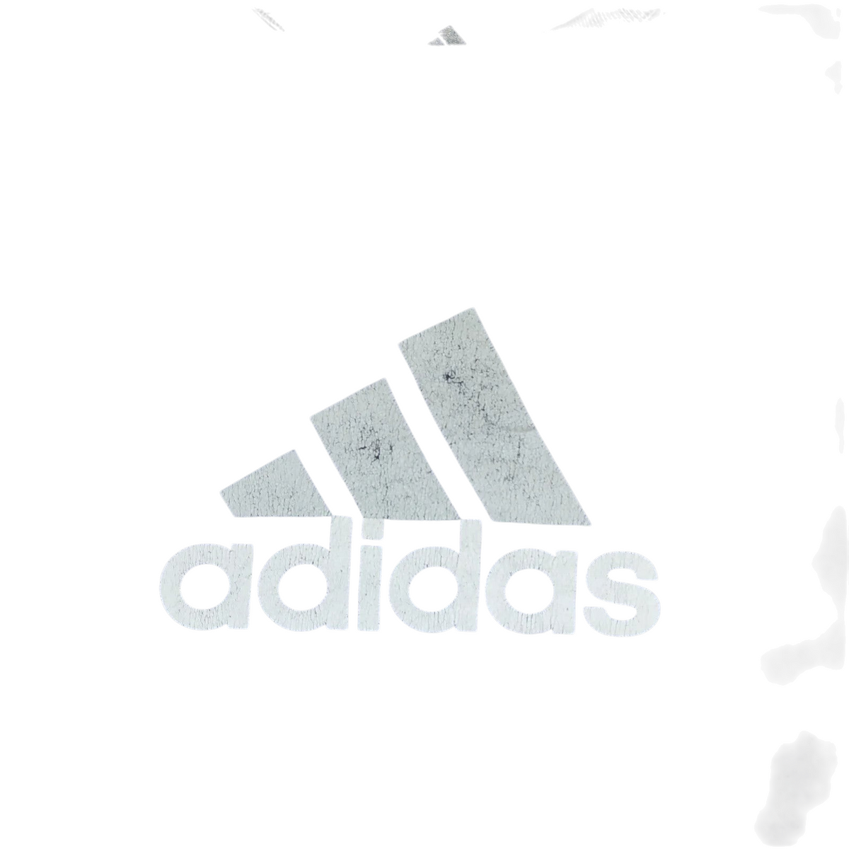 My Store navy blue Adidas crew neck cotton t-shirt with a distressed white graphic logo on the front