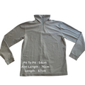 My Store Champion grey quarter-zip fleece pullover with embroidered logo and high collar