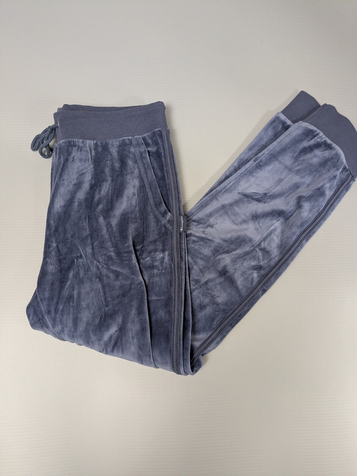Champion blue velour joggers