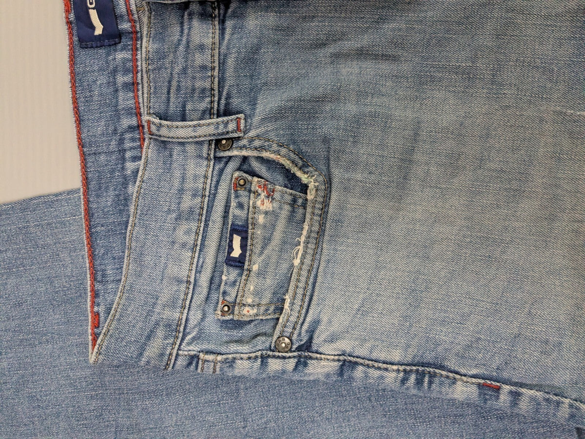GAS Jeans Womens W26 L32 Light-Wash Denim