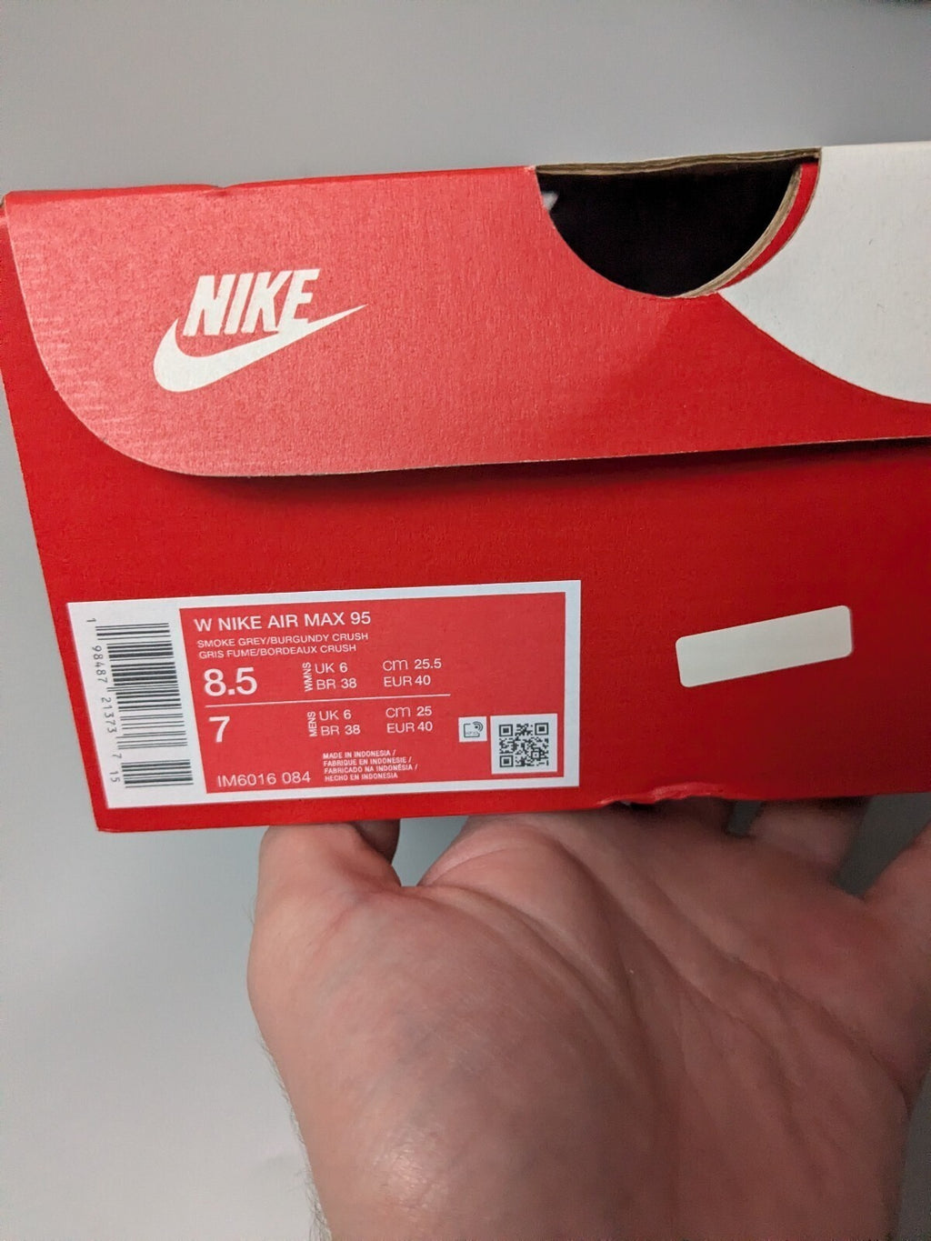 Nike Air Max 95 UK 6 bnwt