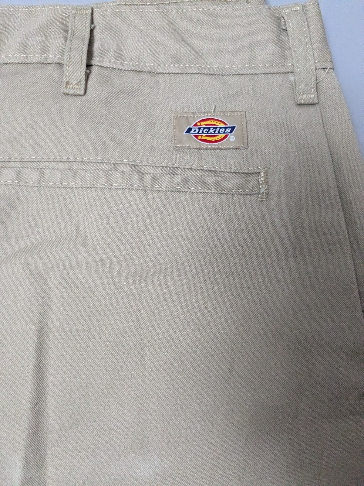 Dickies Cargo Pants Mens W38 L32 Beige Loose Fit Industrial Workwear