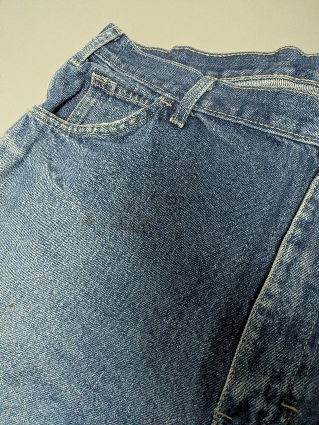 Dickies Carpenter Jeans Mens W40 L34 Blue Relaxed Fit LU200 Denim