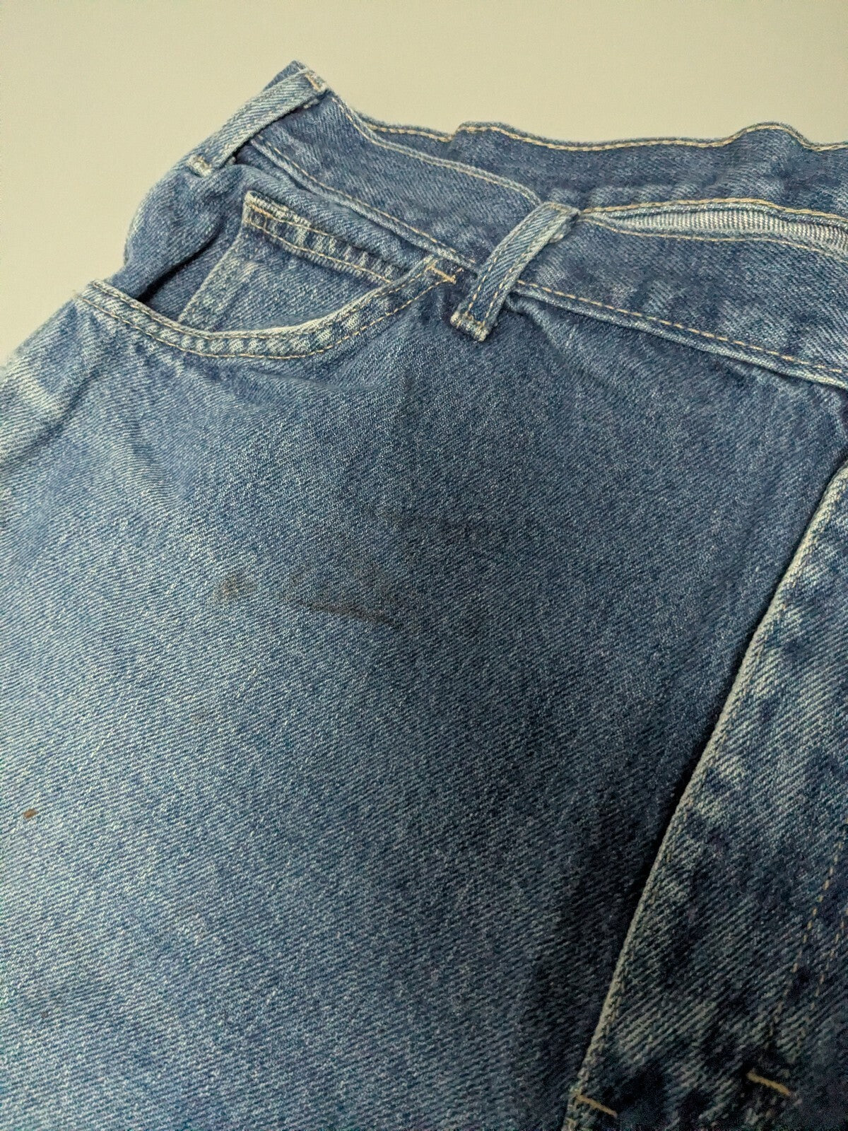 Dickies Carpenter Jeans Mens W40 L34 Blue Relaxed Fit LU200 Denim