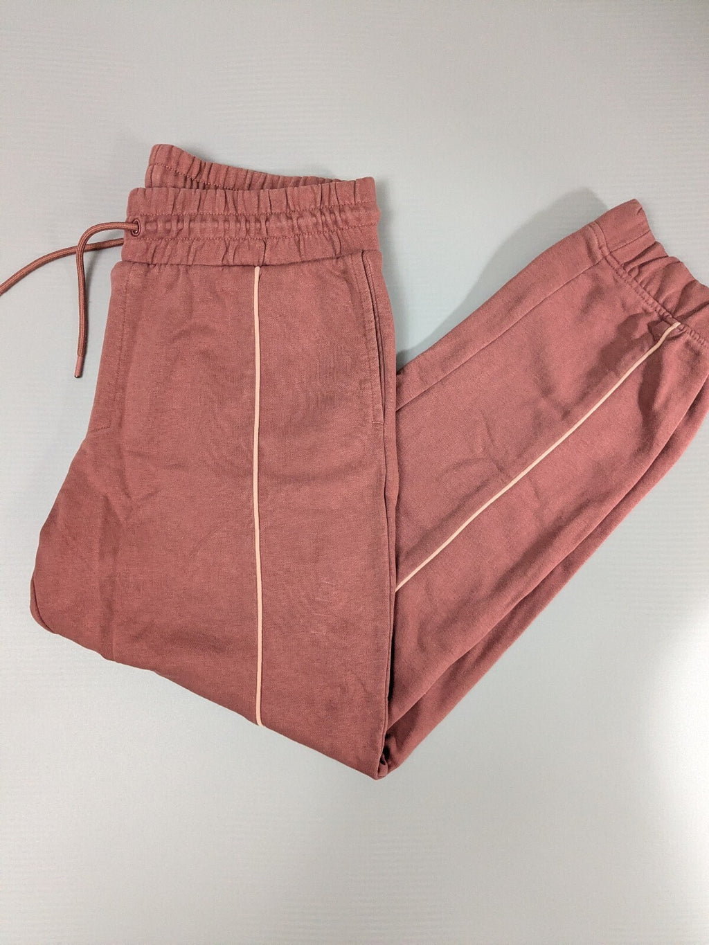 Fila Joggers Womens M Pink Elastic-Waist Sweatpants Activewear