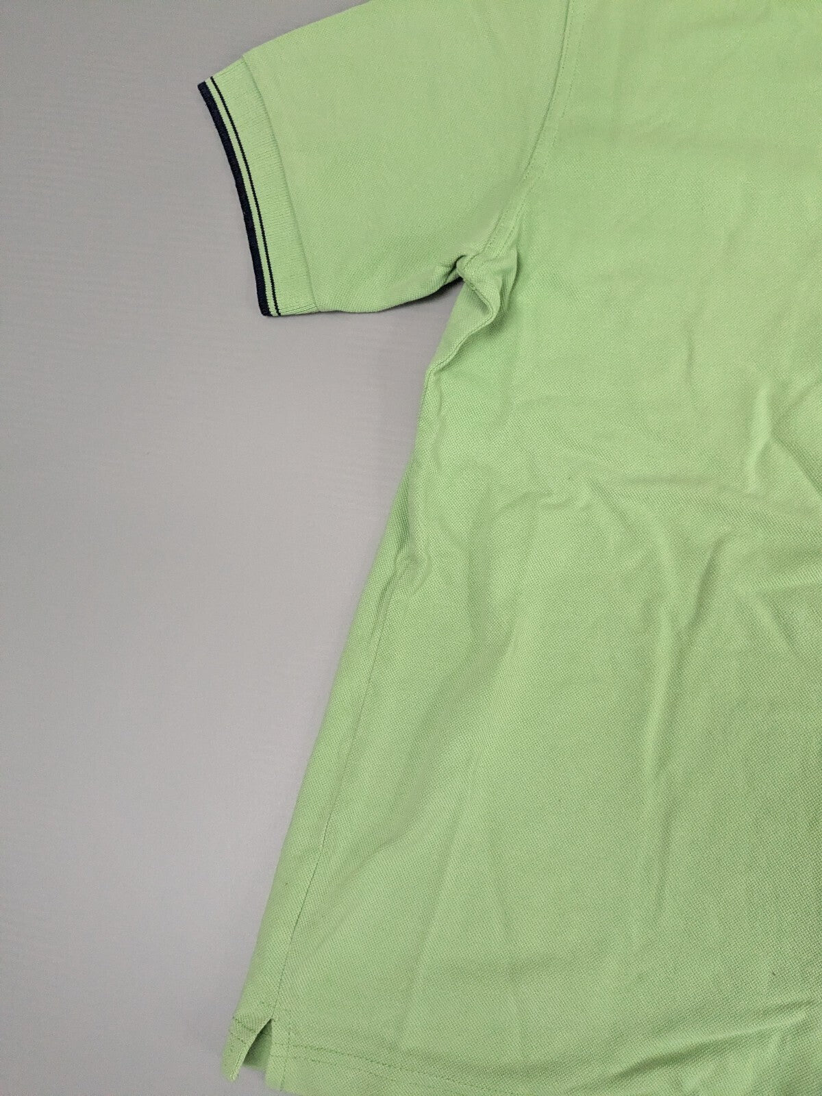 Fred Perry Polo Shirt Mens M Green Twin-Tipped Cotton M3600