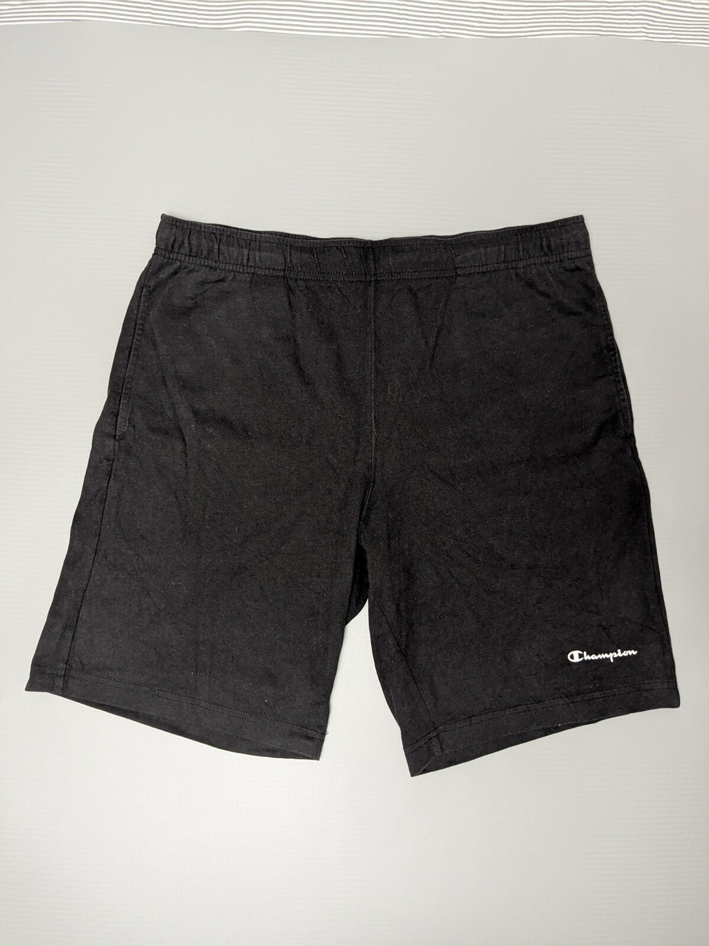 Champion Swim Shorts Mens M Black Gym Trunks Beachwear