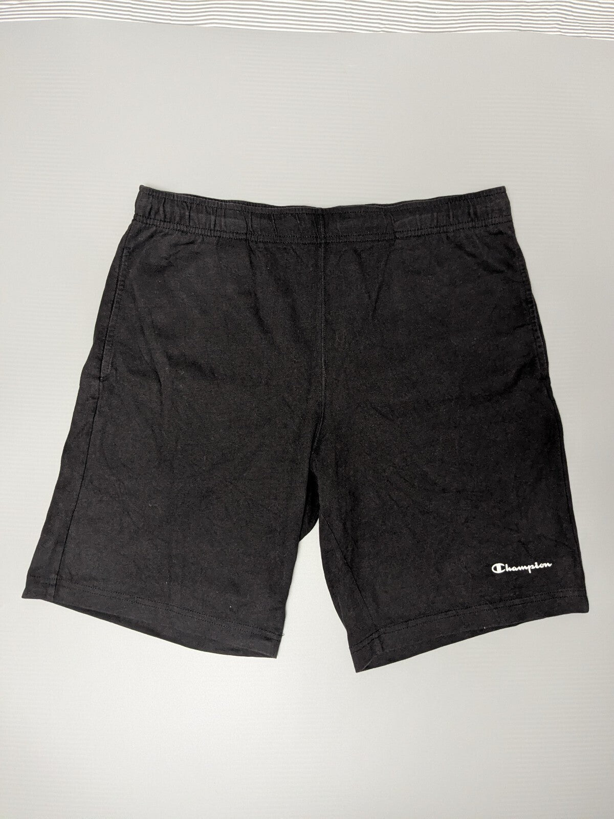 Champion Swim Shorts Mens M Black Gym Trunks Beachwear