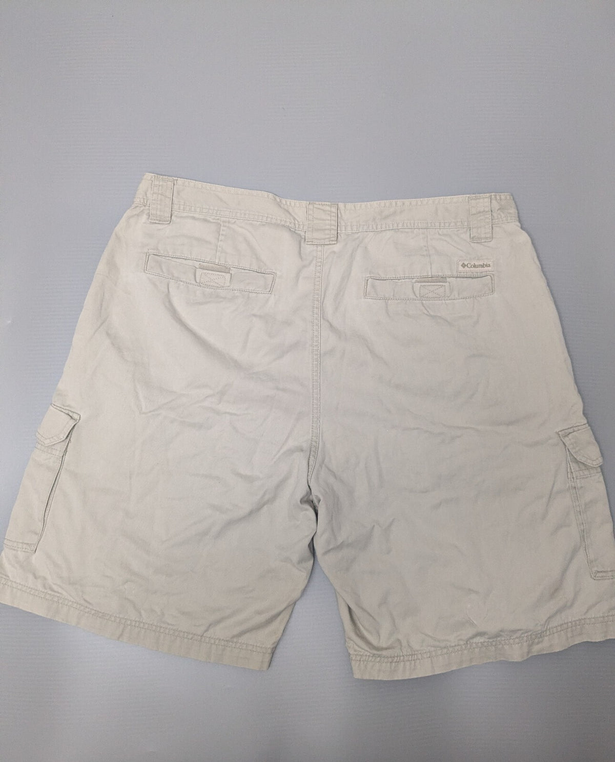 Columbia Cargo Shorts Mens UK 48 Grey Utility Gorpcore Y2K