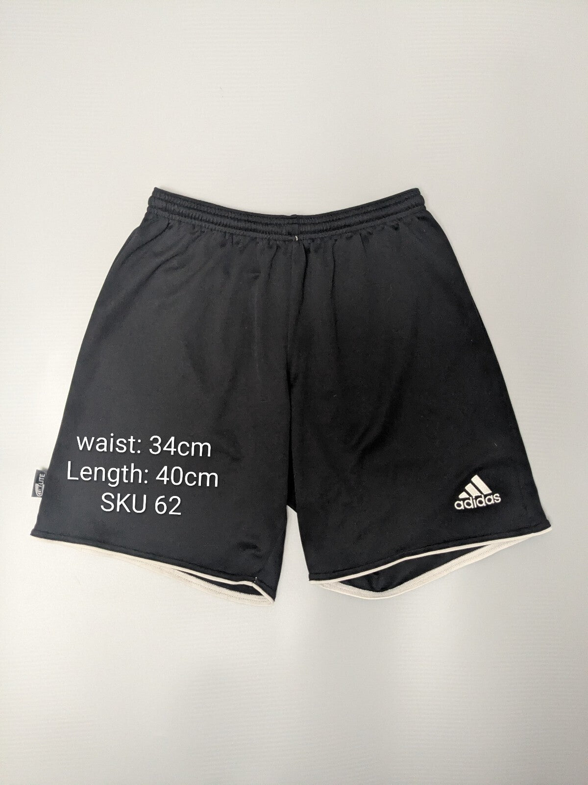 Adidas Shorts Mens S Black Gym Workout Y2K Sports