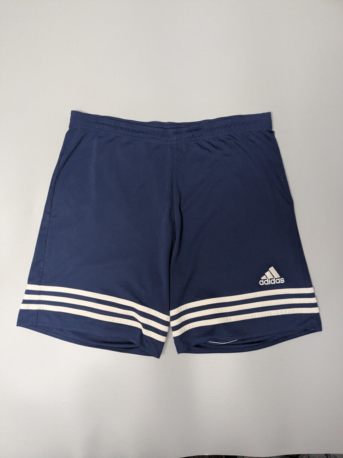 Adidas Shorts Mens W32 Blue Gym Workout Y2K Sports