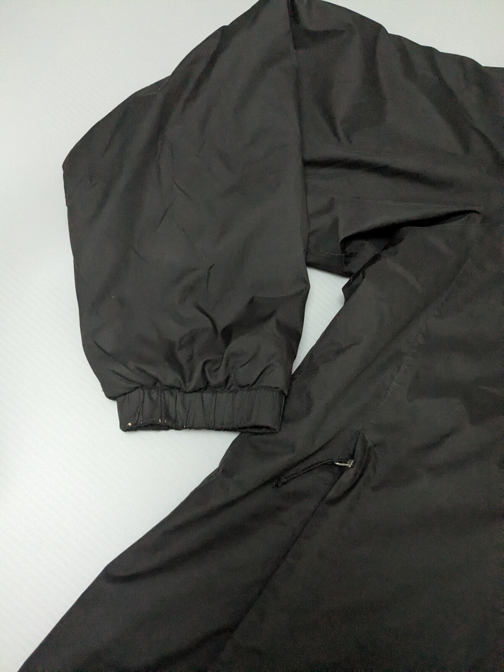 The North Face black hooded jacket