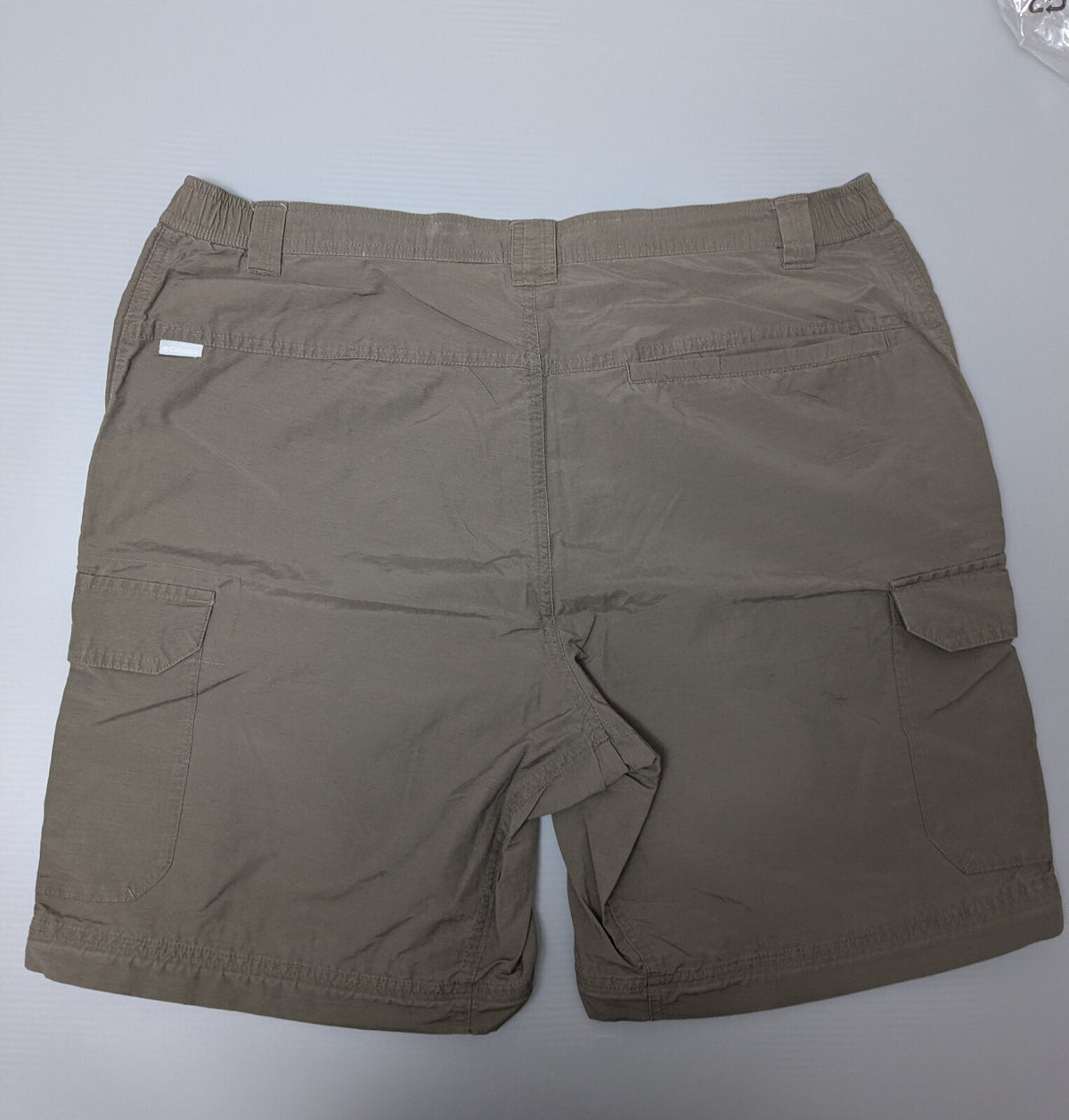 Columbia Cargo Shorts Mens L Khaki Utility Hiking Gorpcore