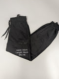 Guess Joggers Womens XS Black Elastic-Waist Sweatpants Activewear