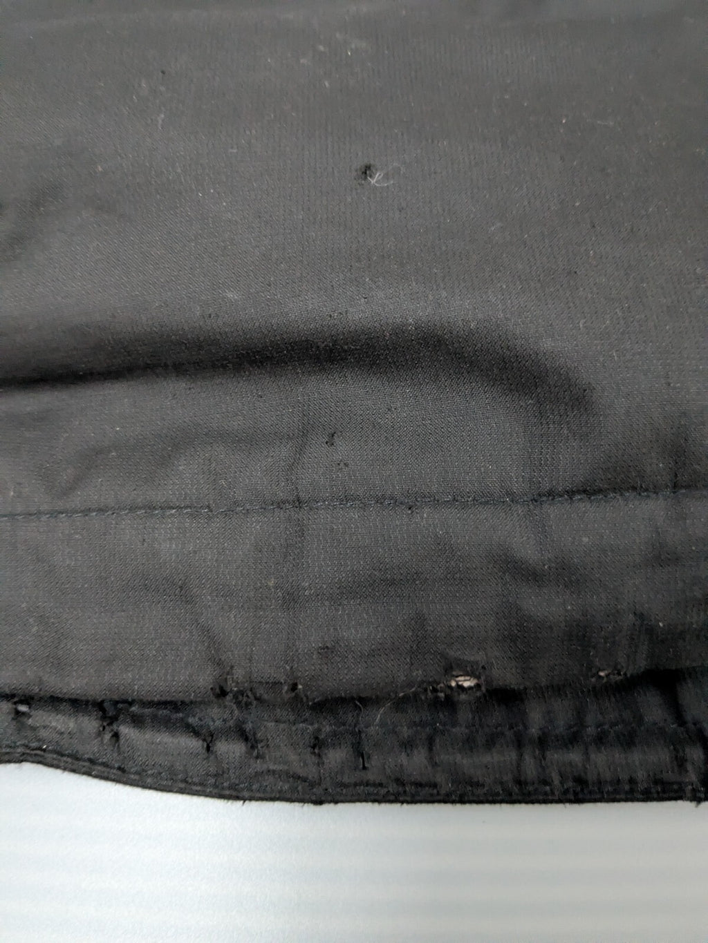 The North Face black hooded jacket