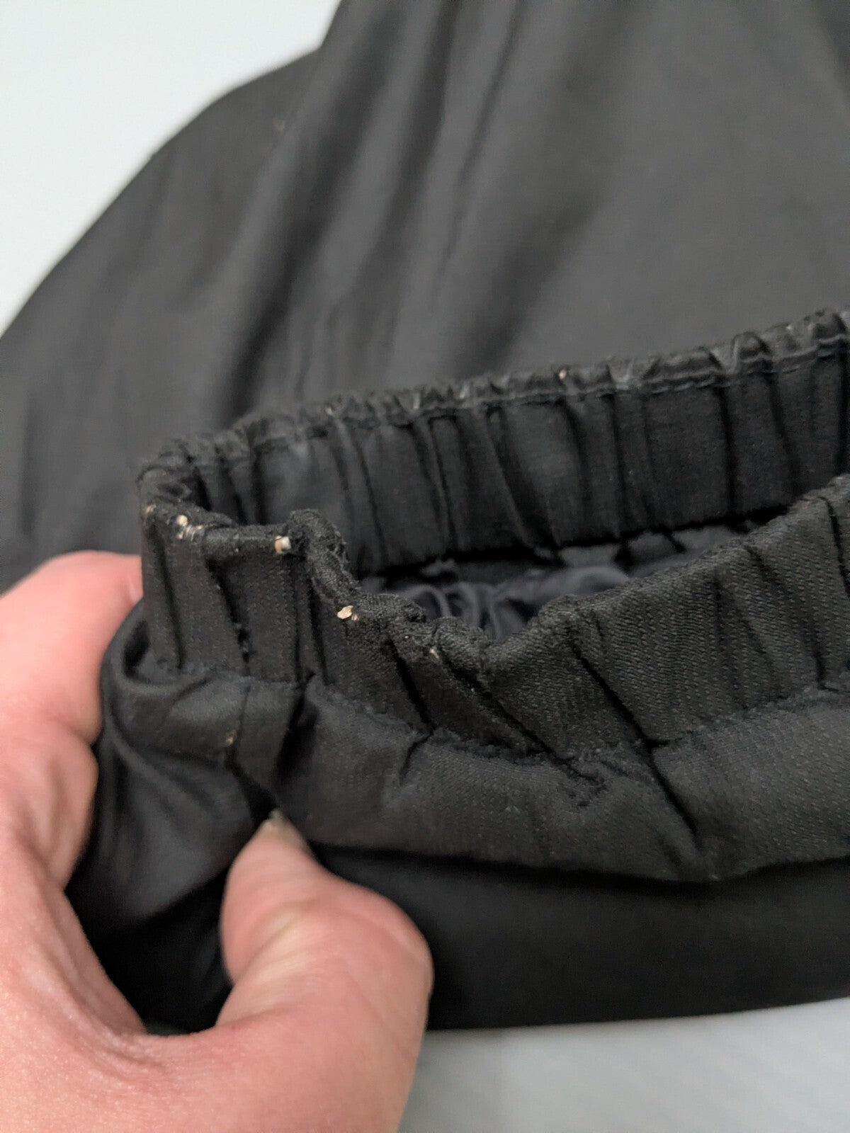 The North Face black hooded jacket