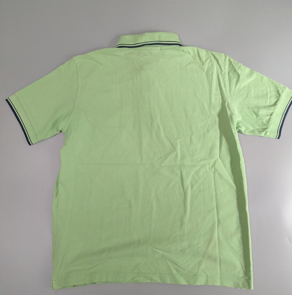 Fred Perry Polo Shirt Mens M Green Twin-Tipped Cotton M3600