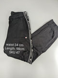 Champion Joggers Mens L Black Taped Side Logo Sweatpants