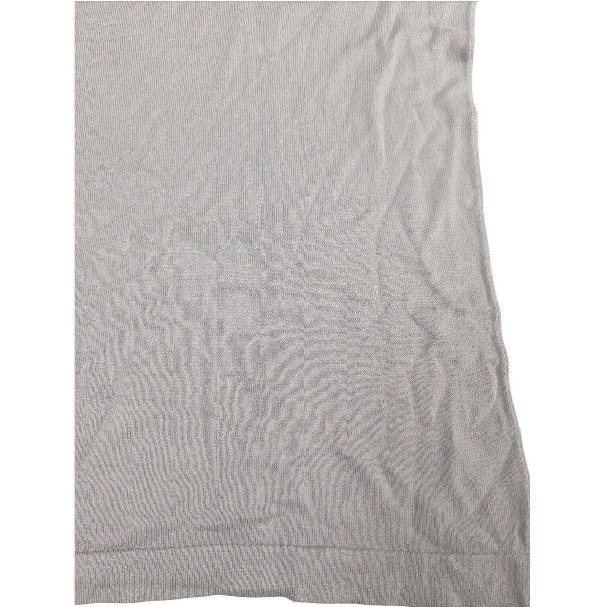 Patrizia Pepe Top Womens M Light Grey V-Neck Long Sleeve