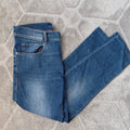Trussardi Jeans Trousers Mens W31 Blue Straight Leg Denim