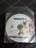 Madden NFL 10 PS3 game disc