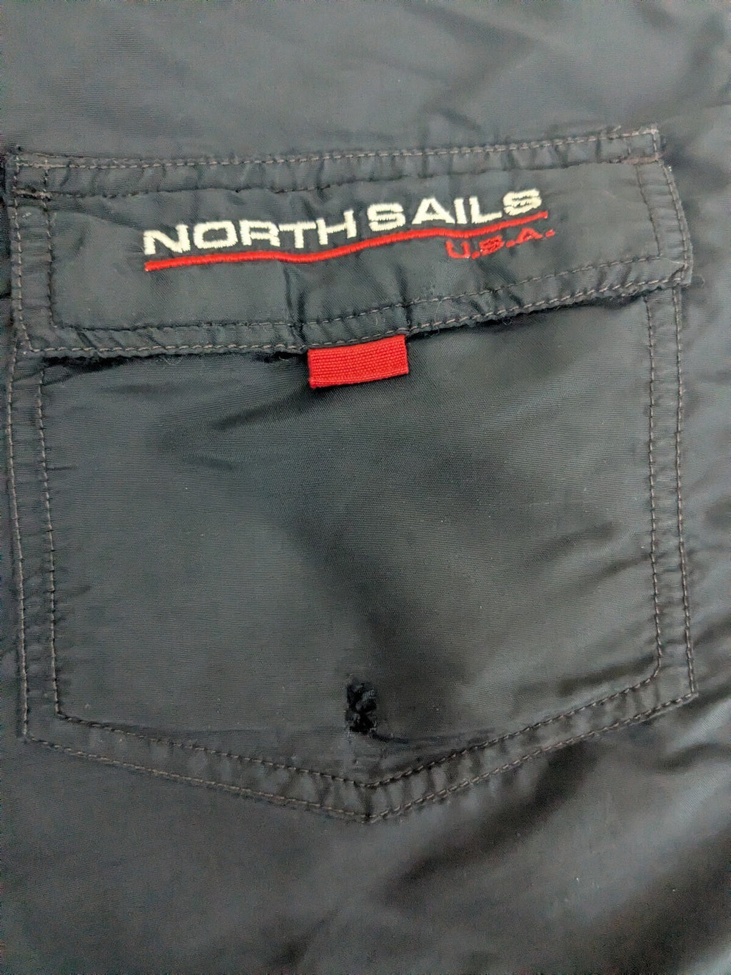 North Sails Swim Shorts Mens S Black Pink Board Shorts