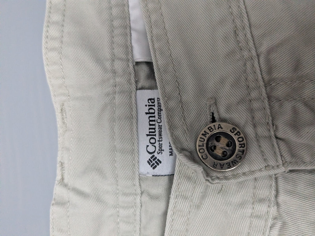 Columbia Cargo Shorts Mens UK 48 Grey Utility Gorpcore Y2K