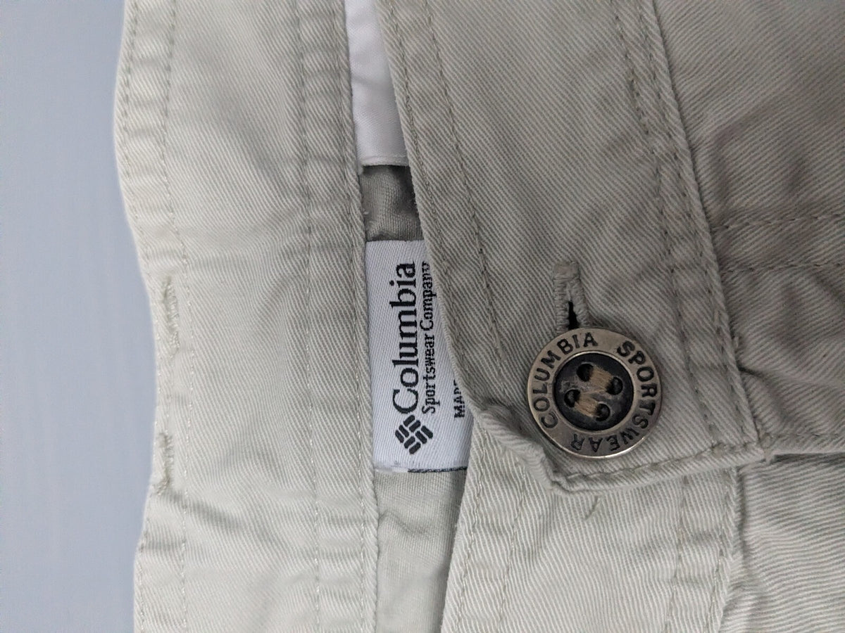 Columbia Cargo Shorts Mens UK 48 Grey Utility Gorpcore Y2K