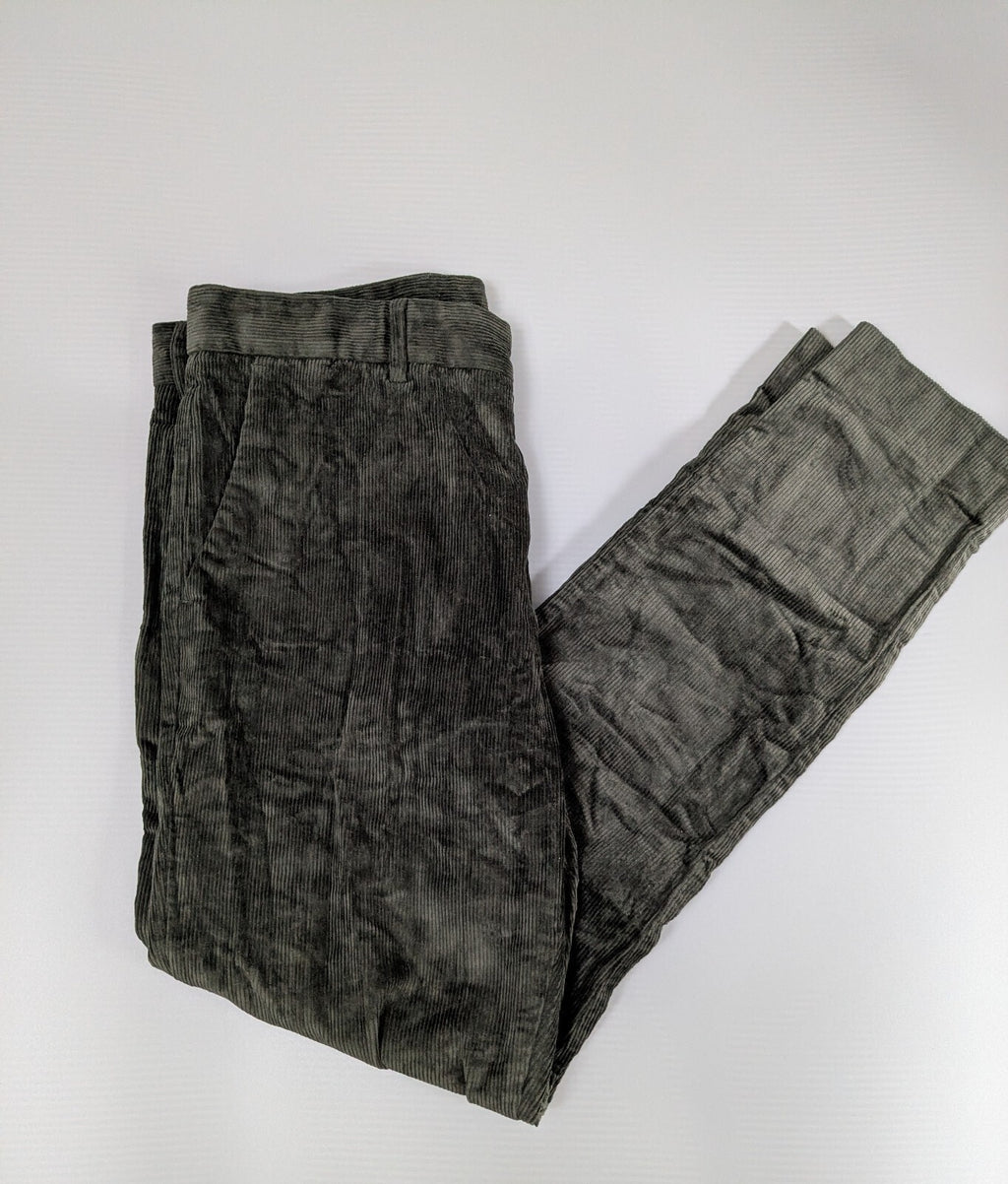 Brooksfield Trousers Mens W32 L32 Grey Ivy Slim Chinos
