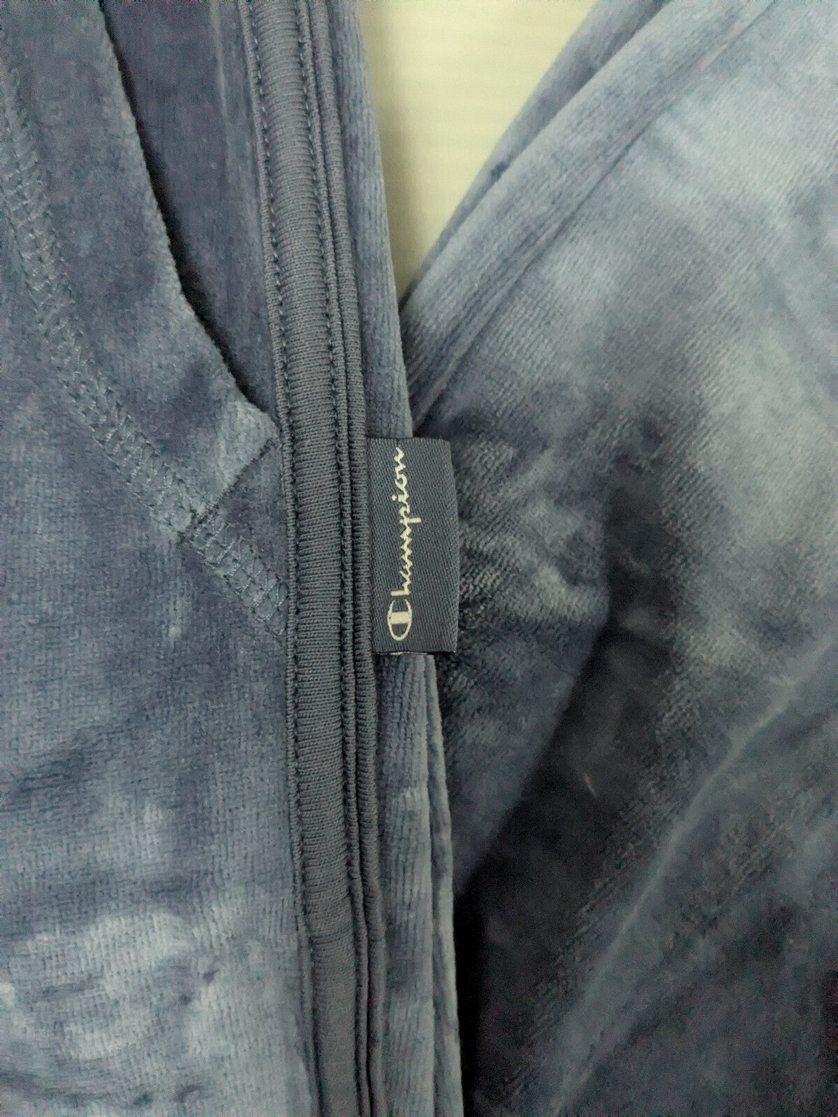 Champion blue velour joggers