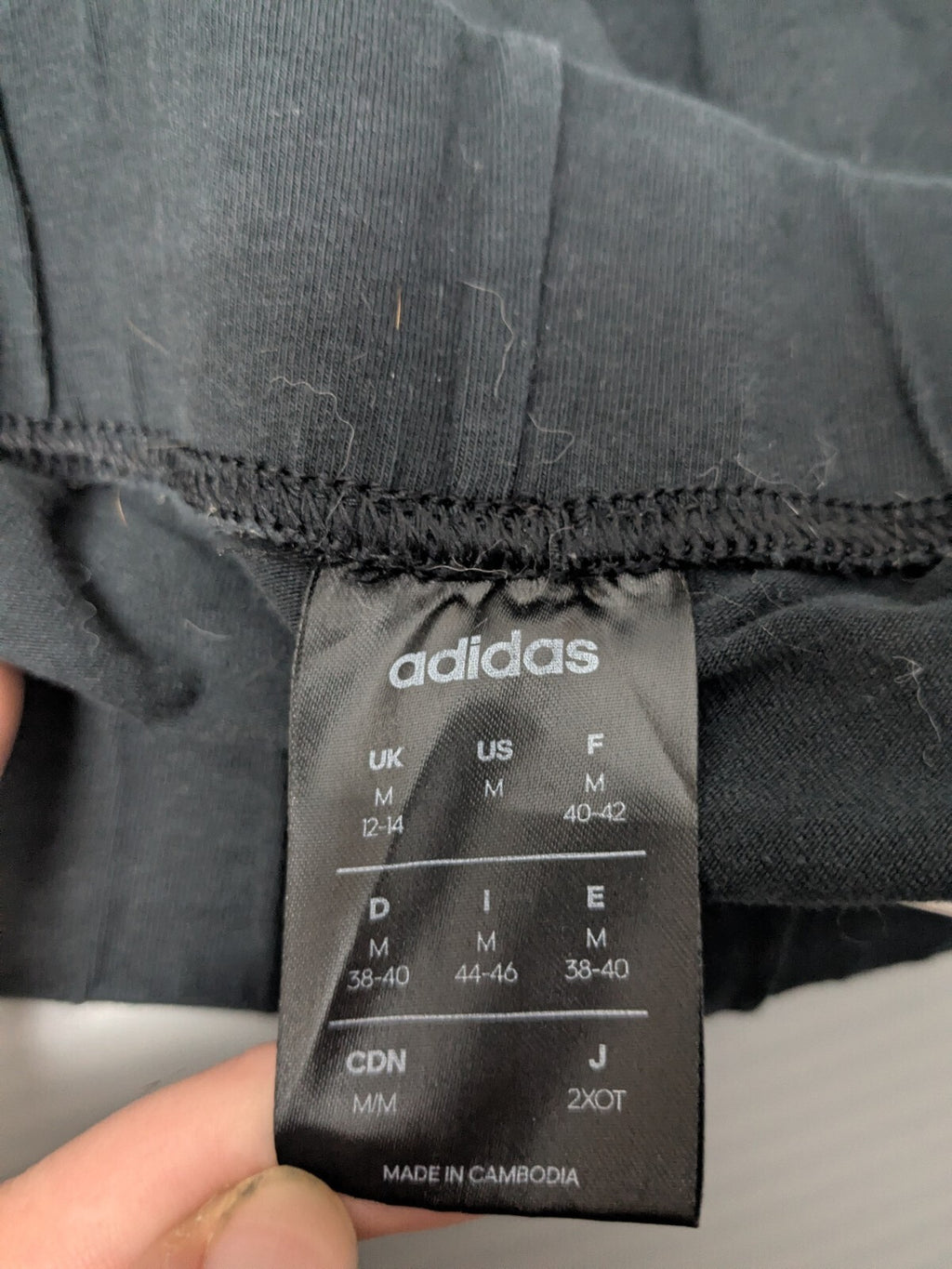 Adidas Leggings Womens UK 6 8 Black Gym Workout Activewear