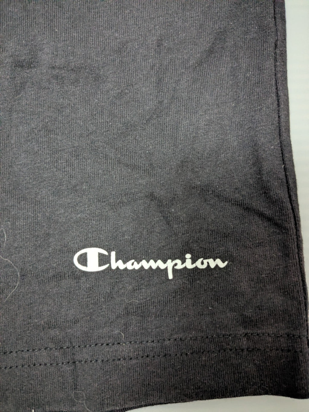 Champion Shorts Mens L Black Jersey Sweat Lounge Gym