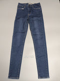 Levi's Jeans Womens W29 L32 Dark-Wash 710 Super-Skinny Denim