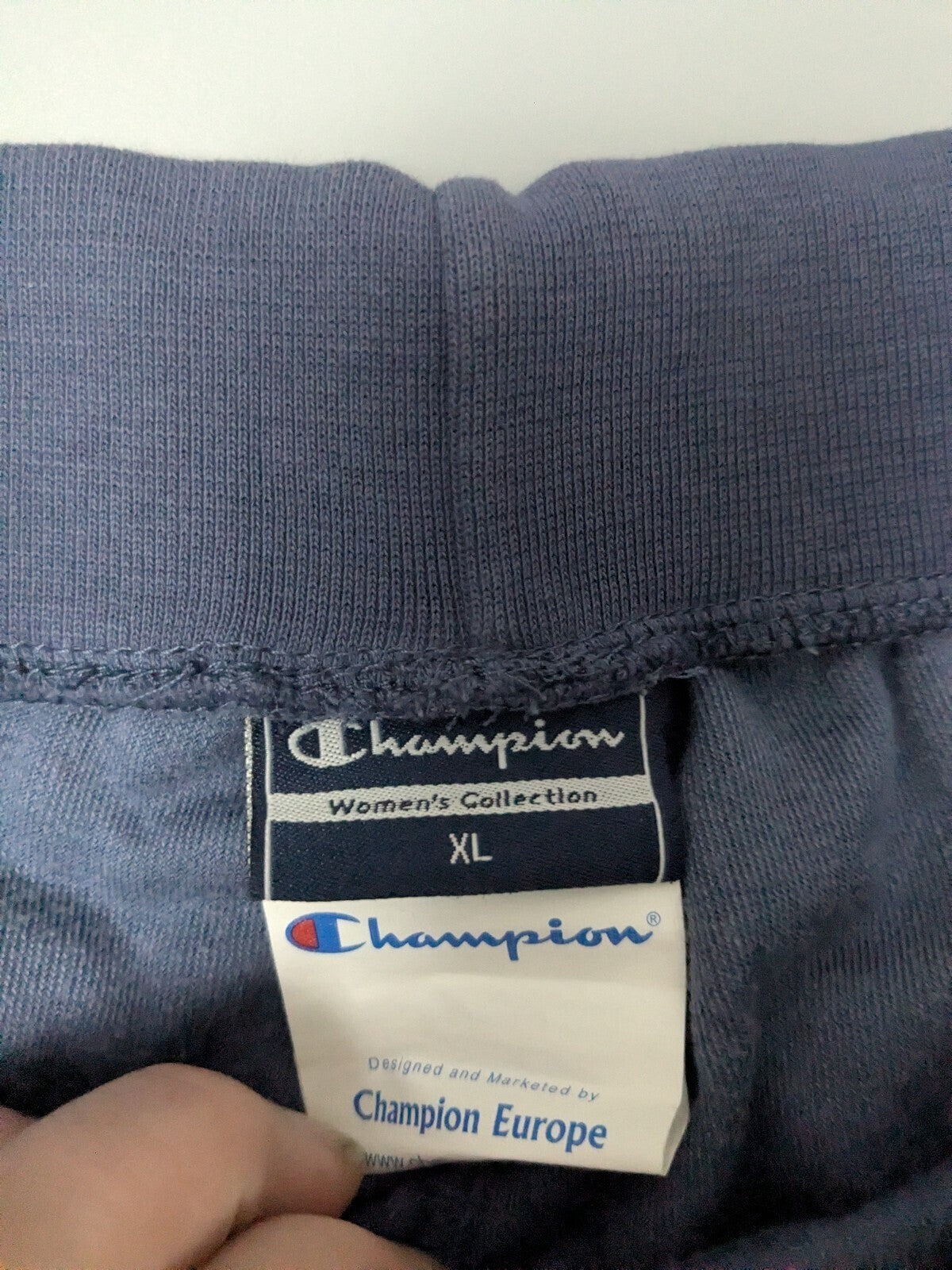 Champion blue velour joggers