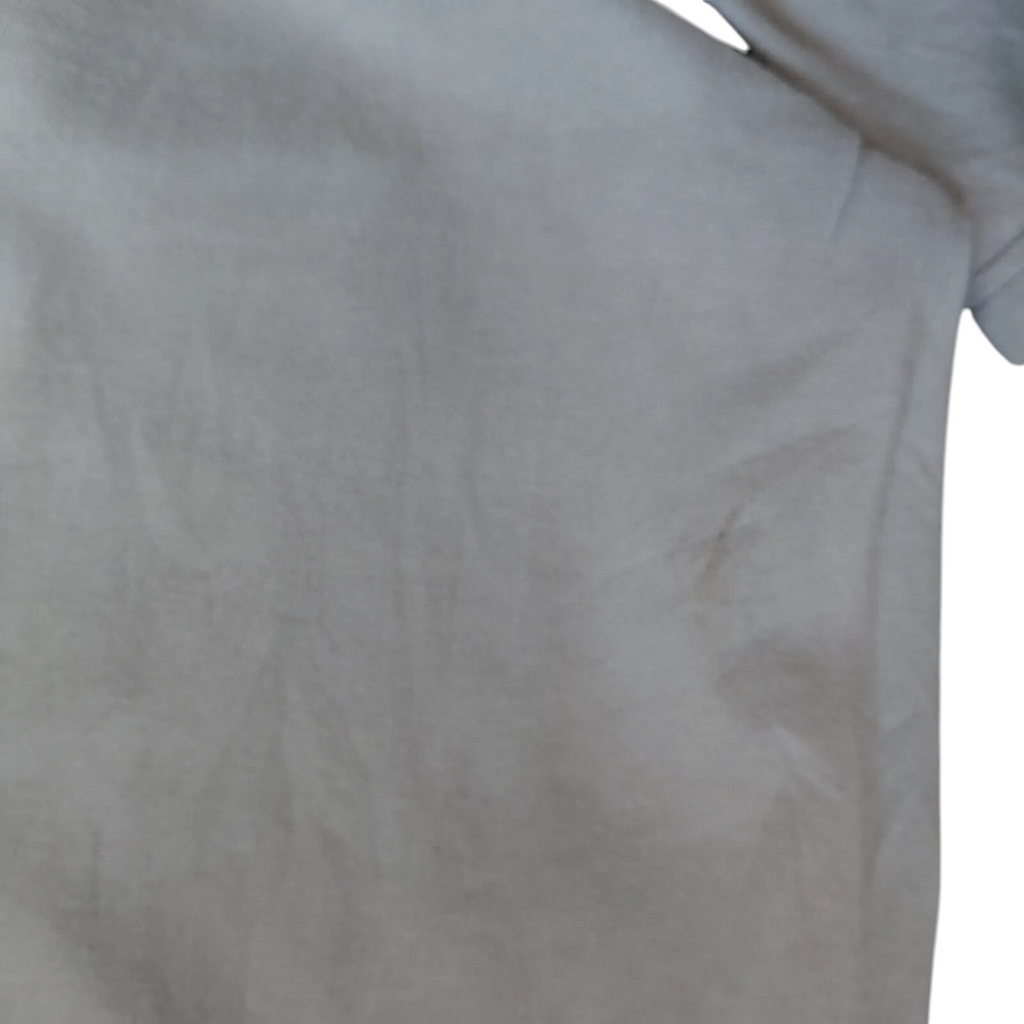 My Store grey Nike cotton jersey t-shirt with a small fabric stain on the front