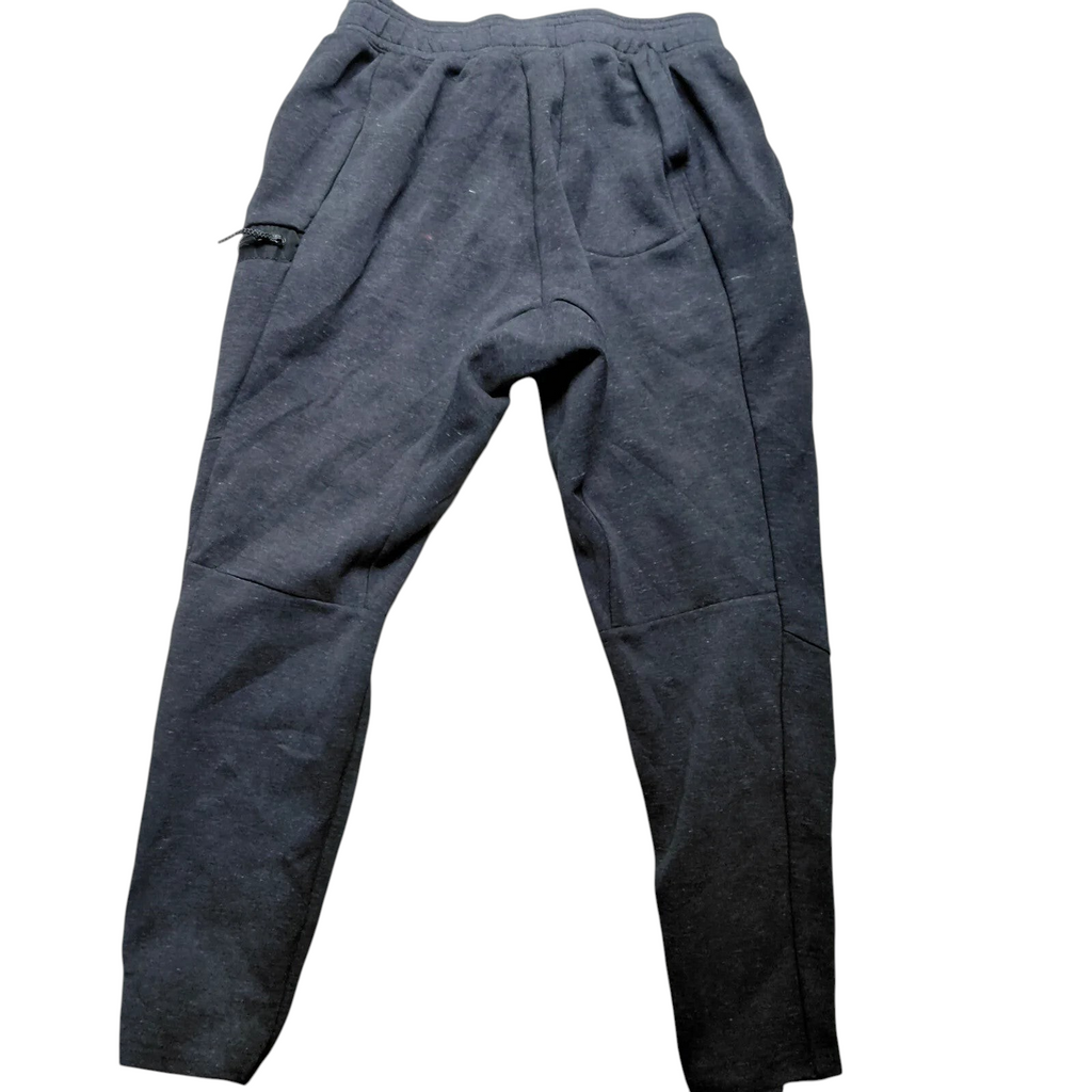 Nike Joggers Mens Charcoal Cotton Fleece Logo Cargo Sweatpants Pullover