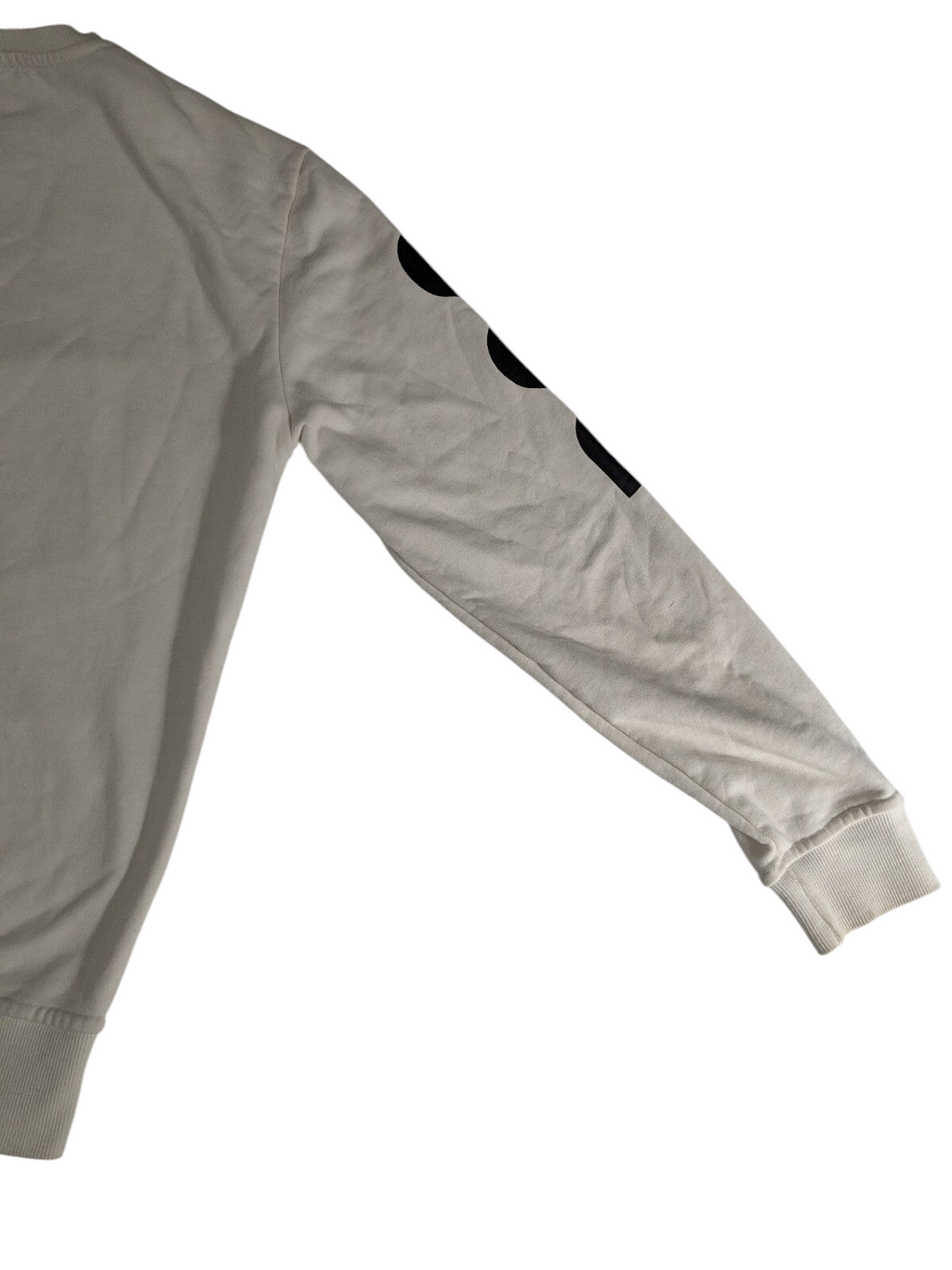 Dsquared2 white logo sweatshirt