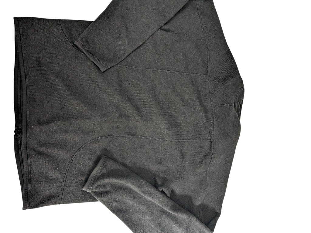 Patagonia black full zip fleece jacket