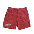 My Store red Columbia mens Bermuda shorts with button closure and pockets in size 32