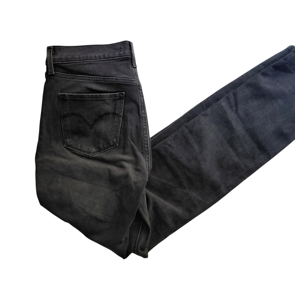 My Store Levis 312 Shaping Slim black denim jeans with straight leg fit and back pocket detail