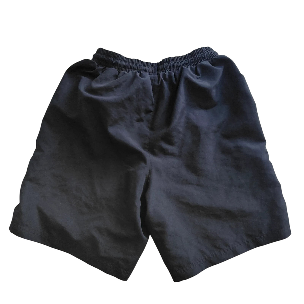 My Store navy blue Slazenger athletic shorts with an elastic waistband and lightweight mesh lining