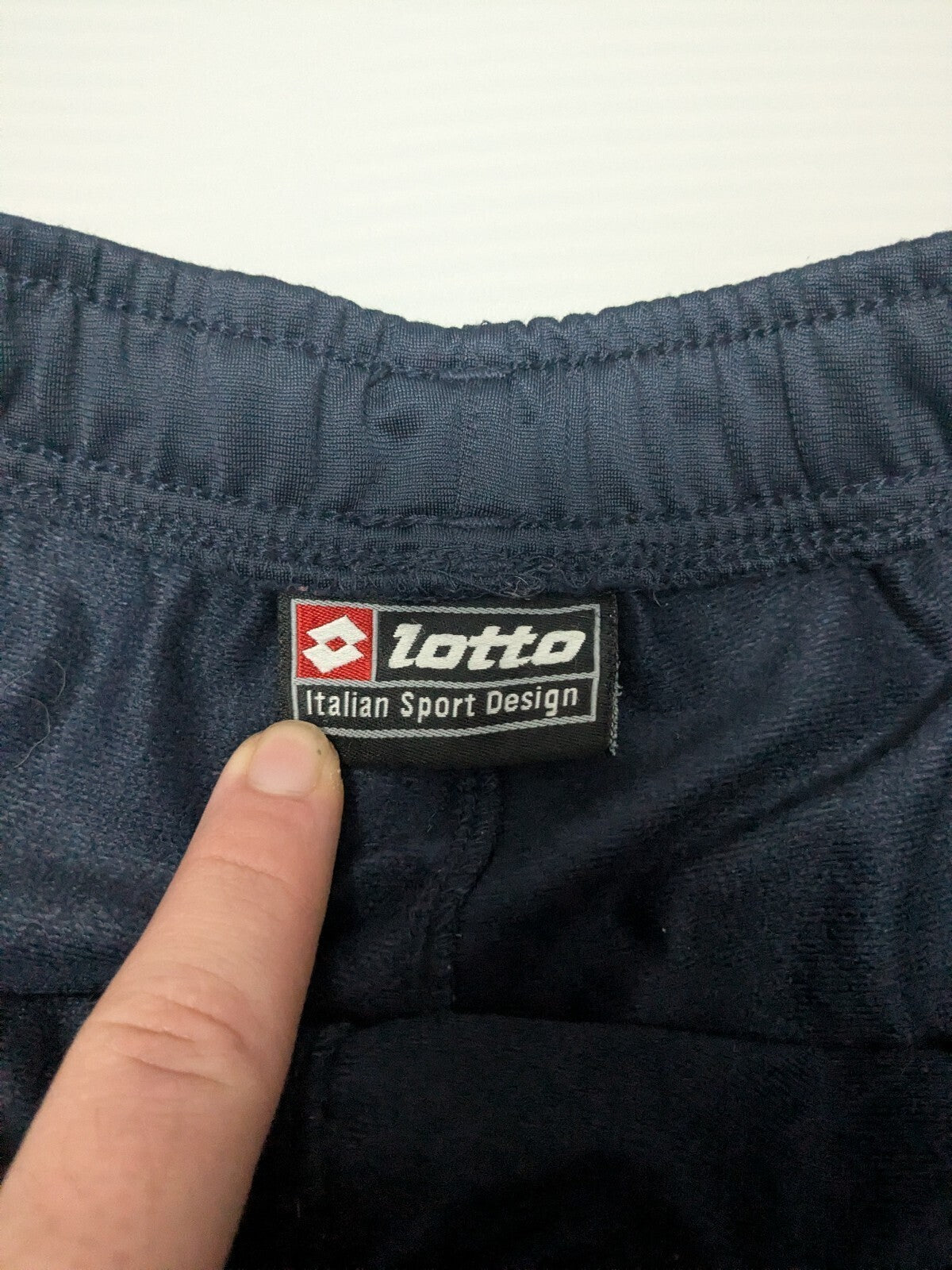 Lotto Track Pants Mens W28 Black Athletic Joggers