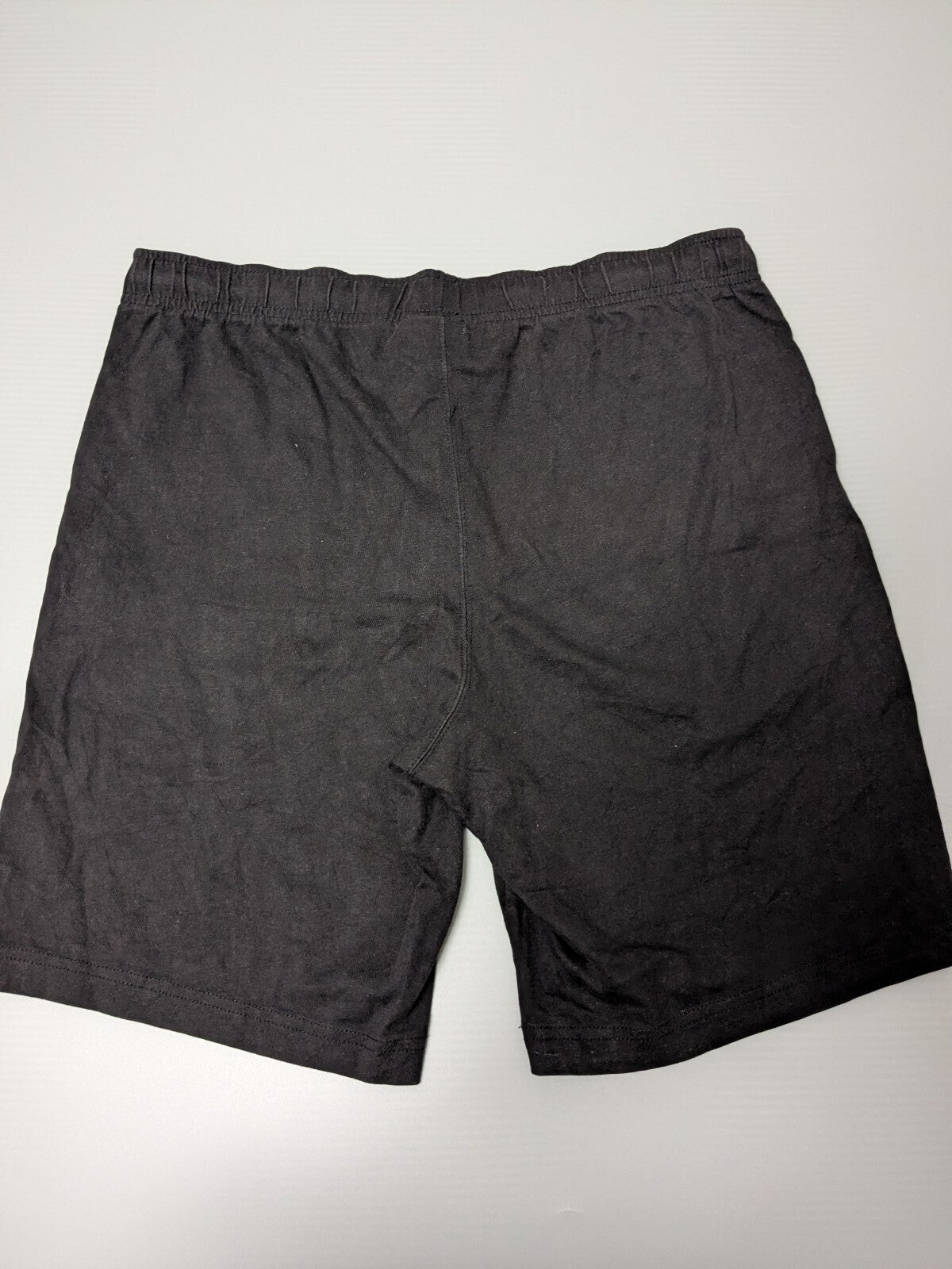 Champion Shorts Mens L Black Jersey Sweat Lounge Gym