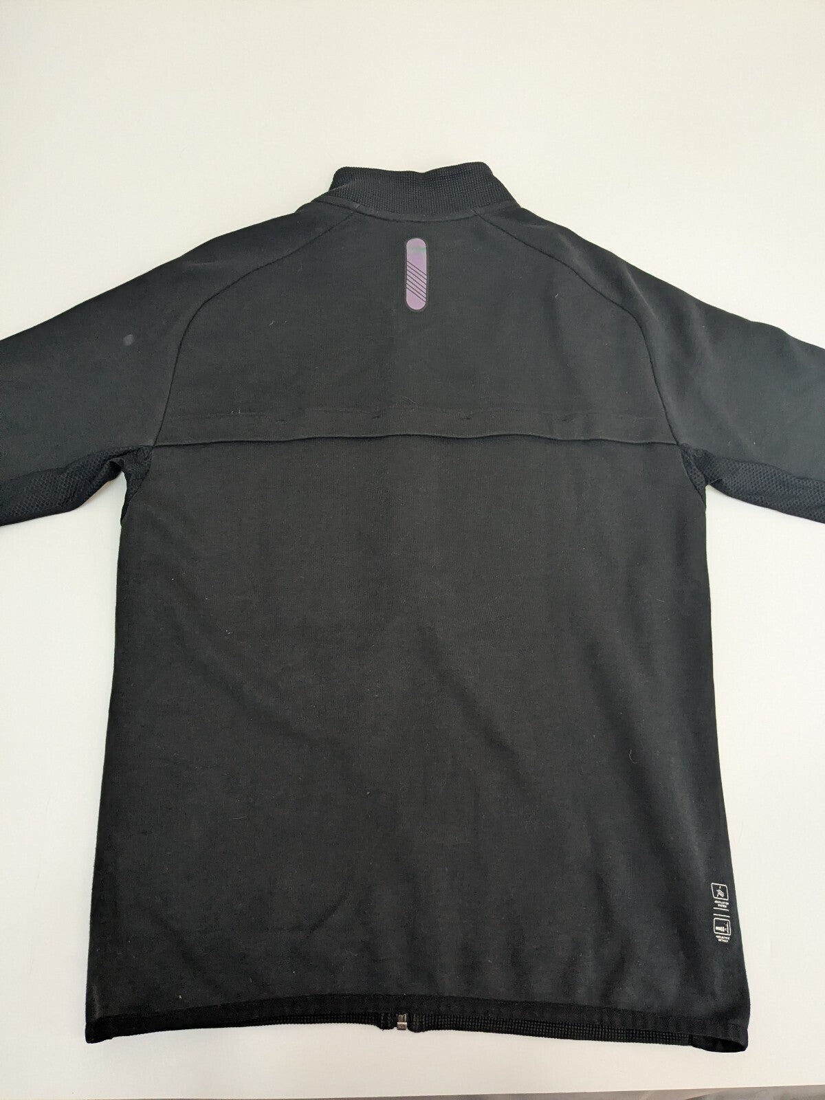 EA7 Emporio Armani Track Jacket Mens M Black Full-Zip Sweatshirt Activewear