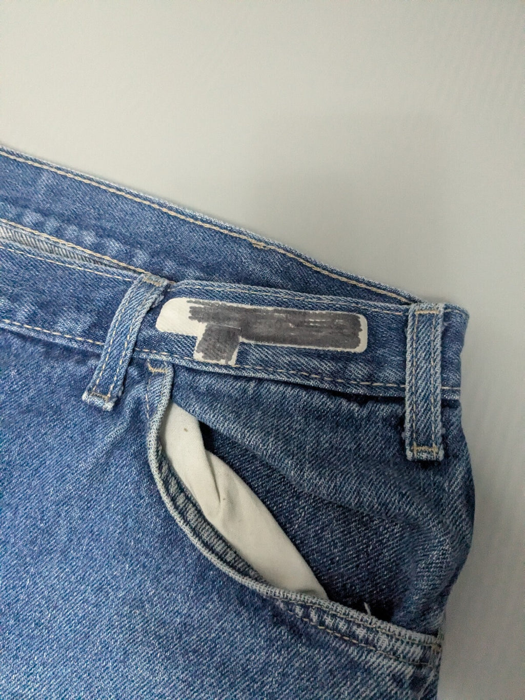 Dickies Carpenter Jeans Mens W40 L34 Blue Relaxed Fit LU200 Denim