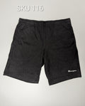 Champion Shorts Mens L Black Jersey Sweat Lounge Gym